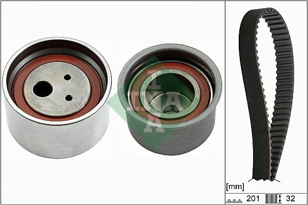 INA Zatezna konzola, klinasti orebreni remen