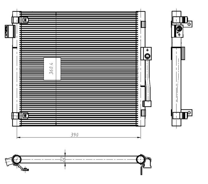 NRF Kondenzator, klima-uređaj