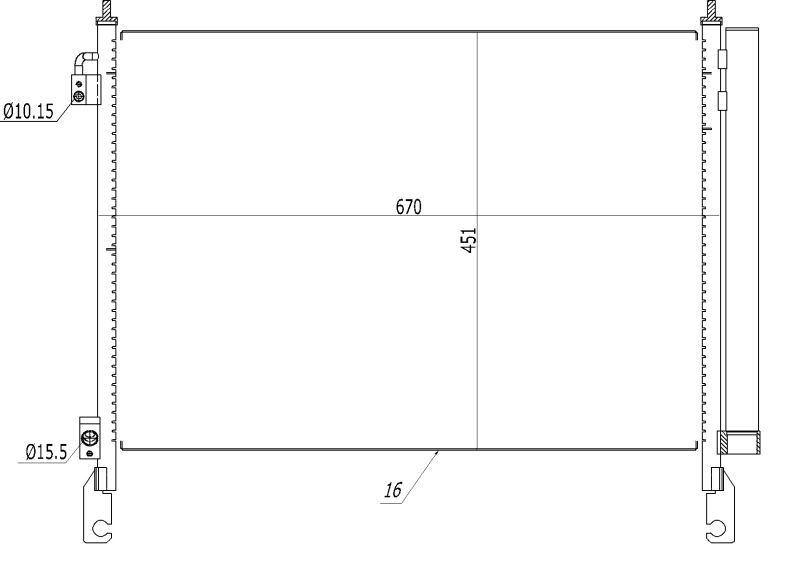 NRF Kondenzator, klima-uređaj