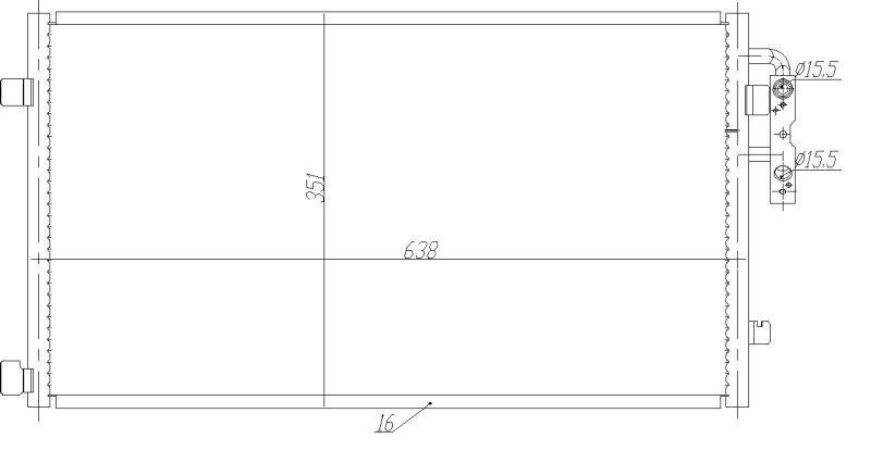 NRF Kondenzator, klima-uređaj