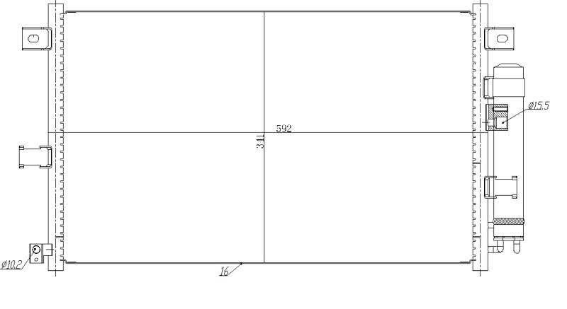 NRF Kondenzator, klima-uređaj