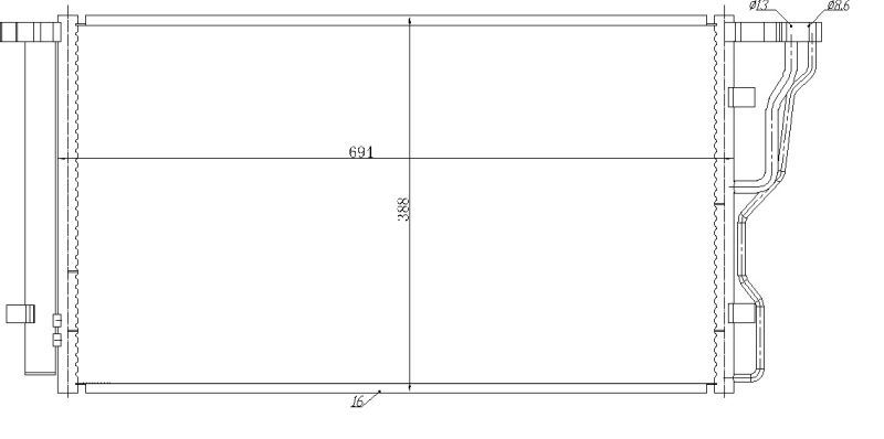 NRF Kondenzator, klima-uređaj