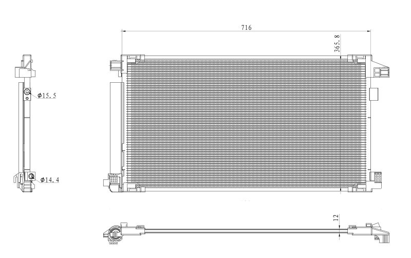 NRF Kondenzator, klima-uređaj