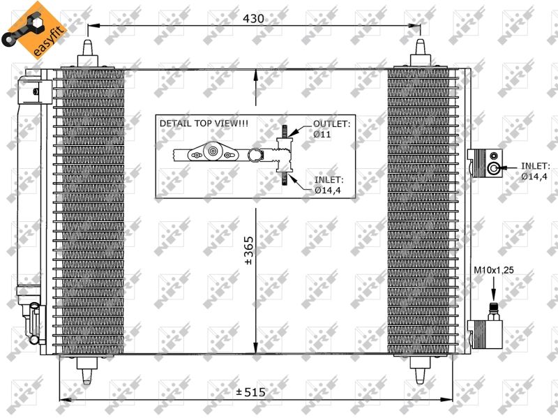 NRF Kondenzator, klimauređaj