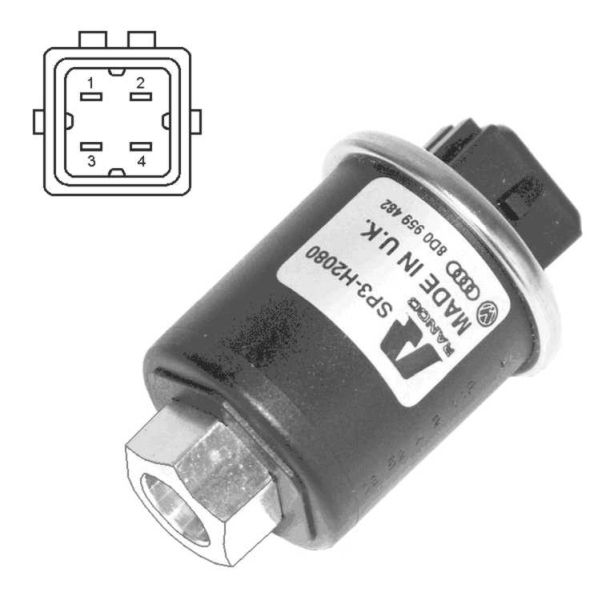 NRF Tlačna sklopka, klimauređaj