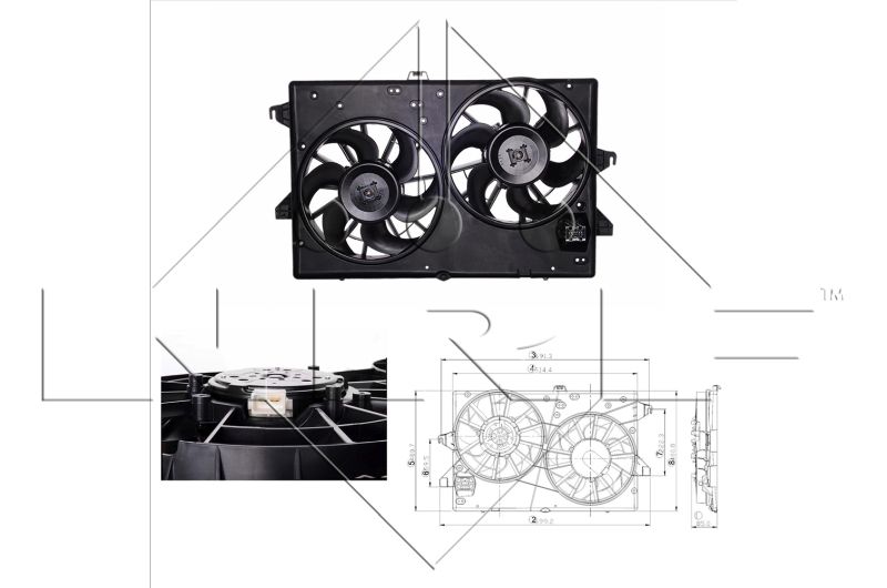 NRF Ventilator, hlađenje motora