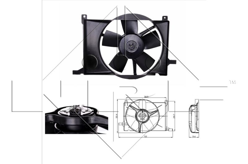 NRF Ventilator, hlađenje motora