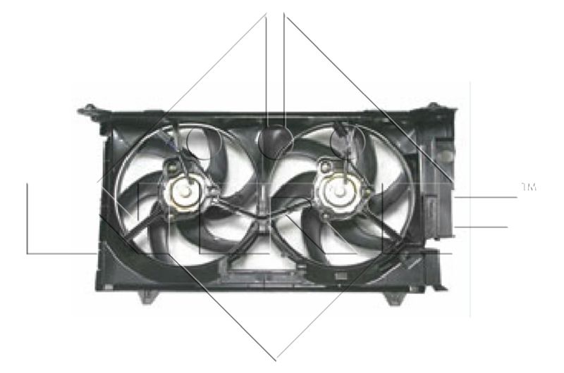 NRF Ventilator, hlađenje motora