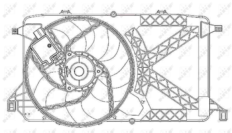 NRF Ventilator, hlađenje motora