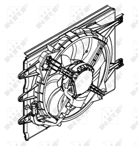 NRF Ventilator, hlađenje motora