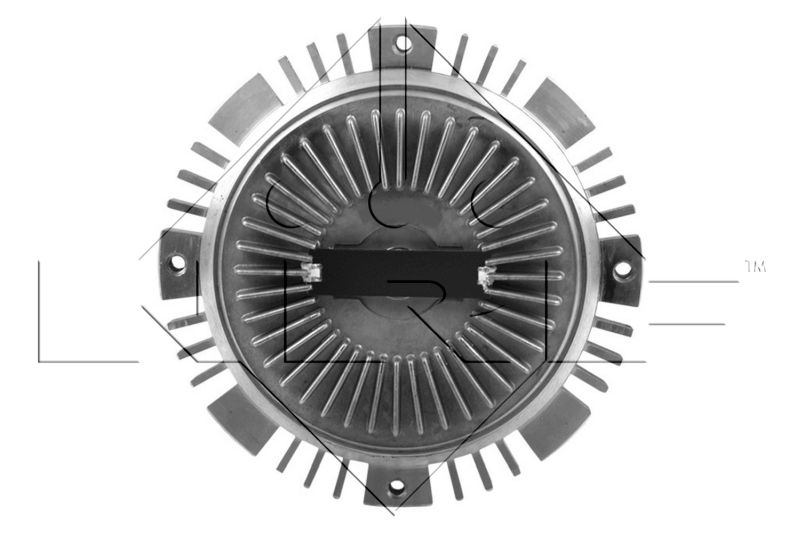 NRF Spojka, ventilator hladnjaka