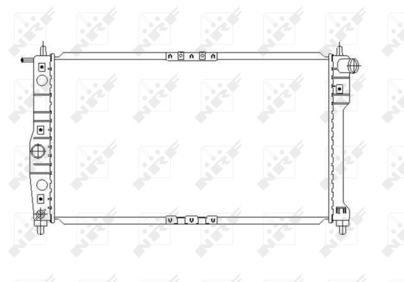 NRF Hladnjak, hlađenje motora