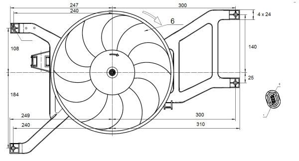 NRF Izmjenjivač topline, grijanje unutrašnjeg prostora