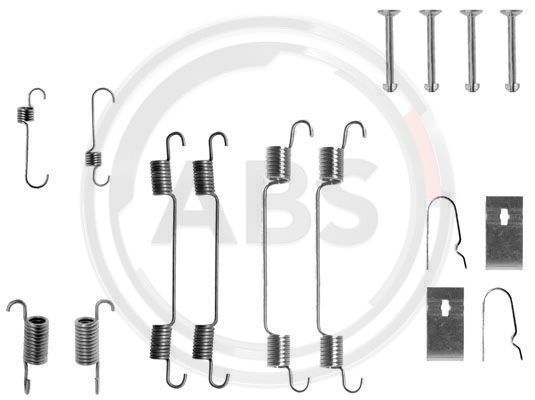 ABS Komplet dodatne opreme, kočione papuče