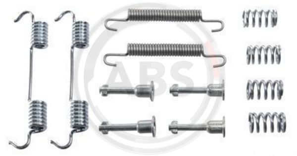 ABS Komplet dodatne opreme, papuče parkirne kočnice