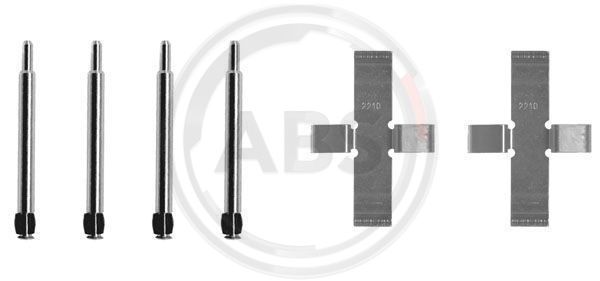 ABS Komplet dodatne opreme, obloga disk-kočnice