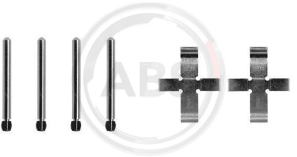 ABS Komplet dodatne opreme, obloga disk-kočnice