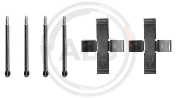 ABS Komplet dodatne opreme, obloga disk-kočnice