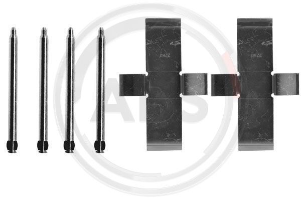 ABS Komplet dodatne opreme, obloga disk-kočnice