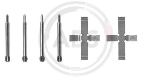 ABS Komplet dodatne opreme, obloga disk-kočnice