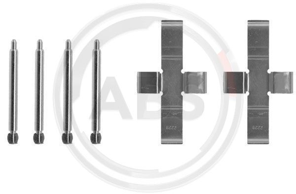 ABS Komplet dodatne opreme, obloga disk-kočnice