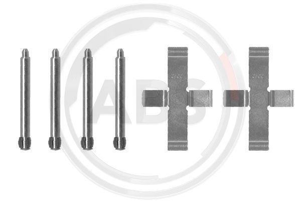 ABS Komplet dodatne opreme, obloga disk-kočnice