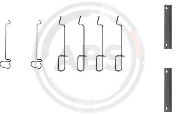 ABS Komplet dodatne opreme, obloga disk-kočnice