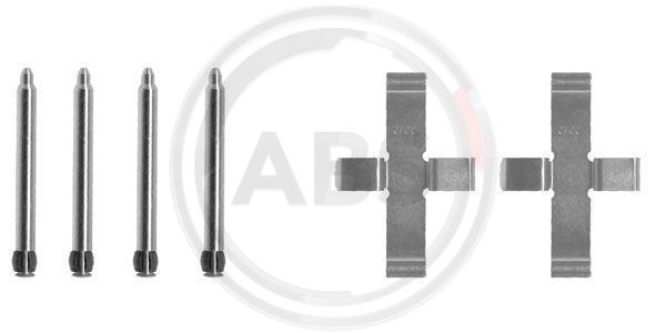 ABS Komplet dodatne opreme, obloga disk-kočnice