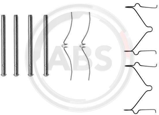 ABS Komplet dodatne opreme, obloga disk-kočnice