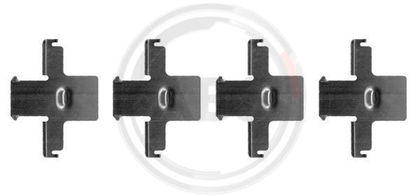 ABS Komplet dodatne opreme, obloga disk-kočnice