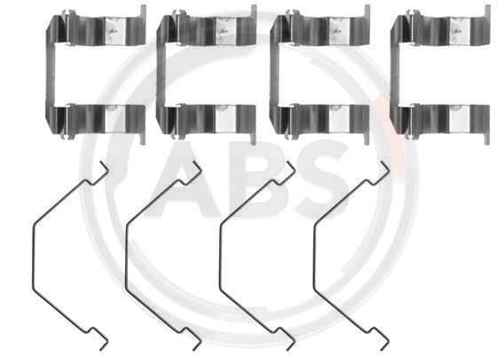 ABS Komplet dodatne opreme, obloga disk-kočnice