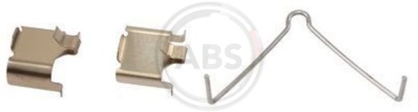 ABS Komplet dodatne opreme, obloga disk-kočnice