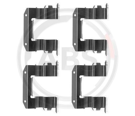 ABS Komplet dodatne opreme, obloga disk-kočnice