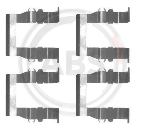 ABS Komplet dodatne opreme, obloga disk-kočnice