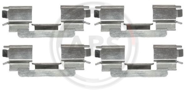 ABS Komplet dodatne opreme, obloga disk-kočnice