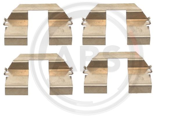 ABS Komplet dodatne opreme, obloga disk-kočnice