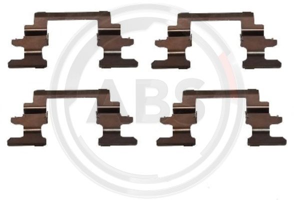 ABS Komplet dodatne opreme, obloga disk-kočnice