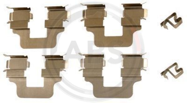 ABS Komplet dodatne opreme, obloga disk-kočnice