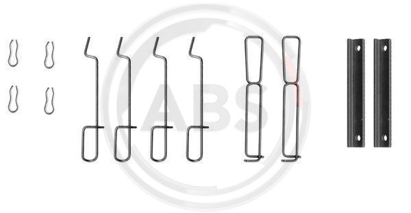 ABS Komplet dodatne opreme, obloga disk-kočnice