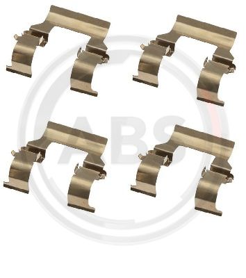 ABS Komplet dodatne opreme, obloga disk-kočnice