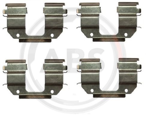 ABS Komplet dodatne opreme, obloga disk-kočnice