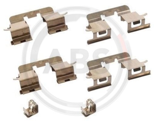 ABS Komplet dodatne opreme, obloga disk-kočnice