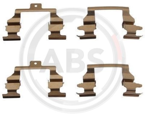 ABS Komplet dodatne opreme, obloga disk-kočnice