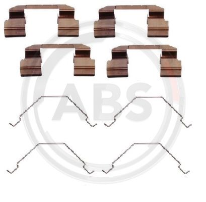 ABS Komplet dodatne opreme, obloga disk-kočnice