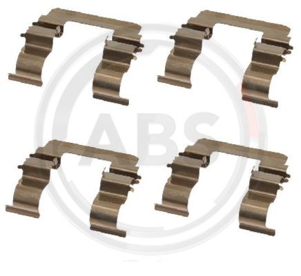 ABS Komplet dodatne opreme, obloga disk-kočnice