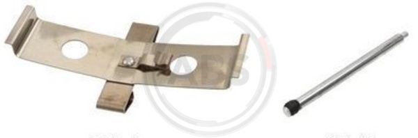 ABS Komplet dodatne opreme, obloga disk-kočnice