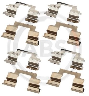 ABS Komplet dodatne opreme, obloga disk-kočnice