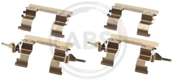 ABS Komplet dodatne opreme, obloga disk-kočnice