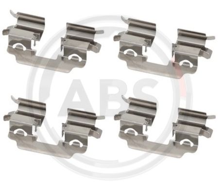 ABS Komplet dodatne opreme, obloga disk-kočnice