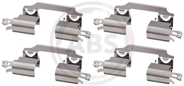 A.B.S. Komplet pribora, obloga disk kočnica